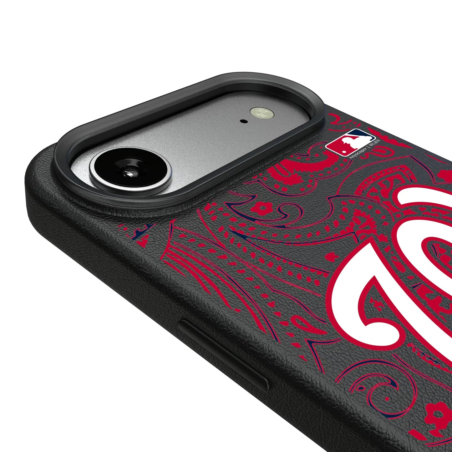Washington Nationals Paisley MagSafe Compatible Phone Case for Apple iPhone