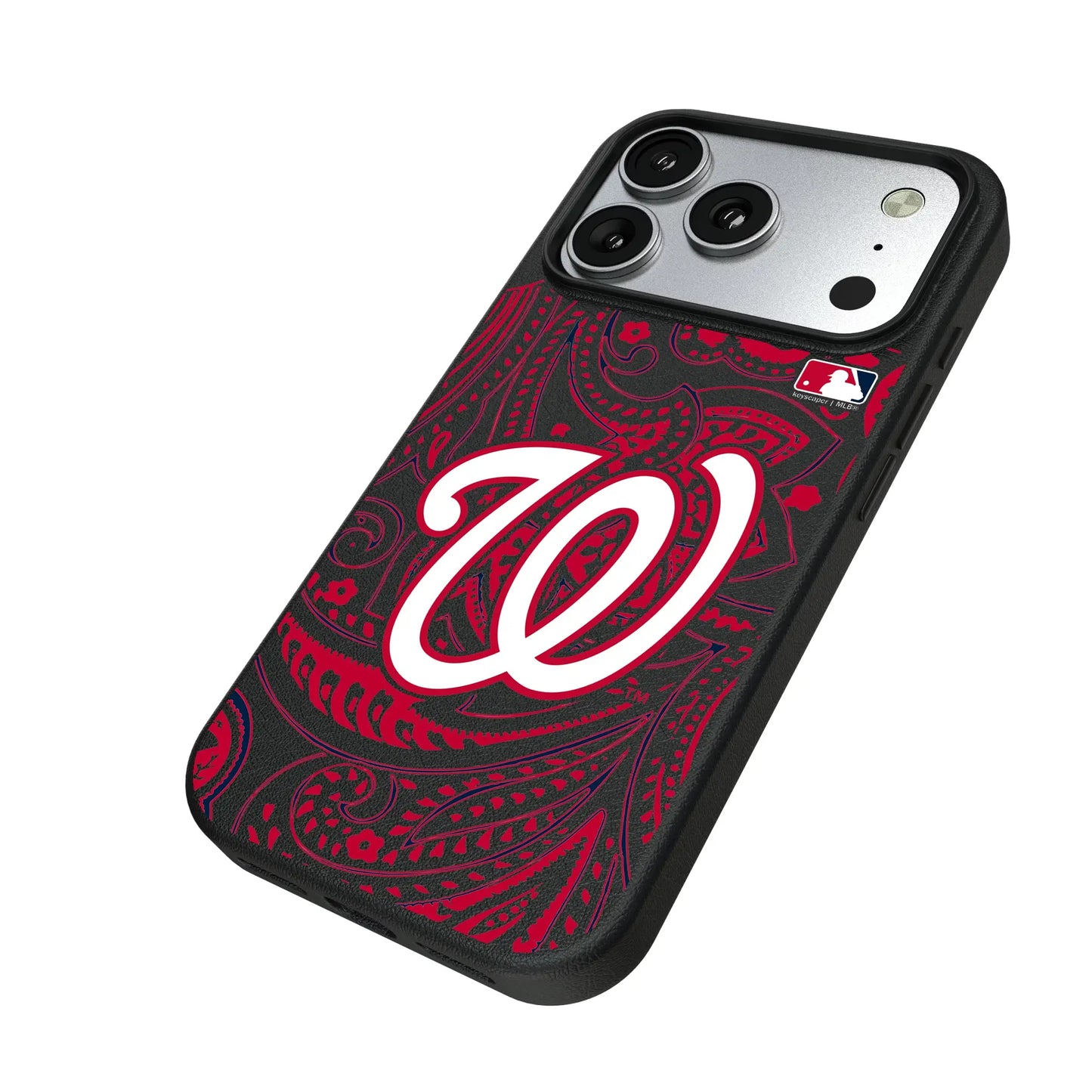 Washington Nationals Paisley MagSafe Compatible Phone Case for Apple iPhone