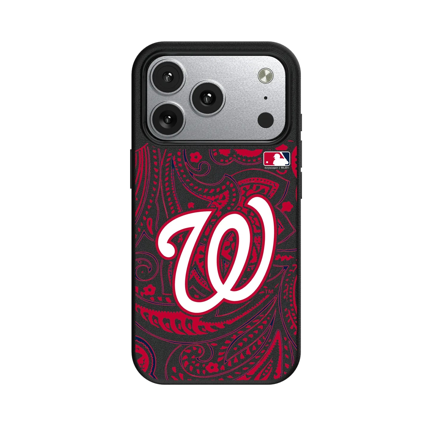 Washington Nationals Paisley MagSafe Compatible Phone Case for Apple iPhone