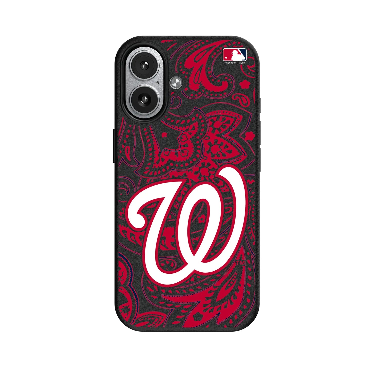Washington Nationals Paisley MagSafe Compatible Phone Case for Apple iPhone