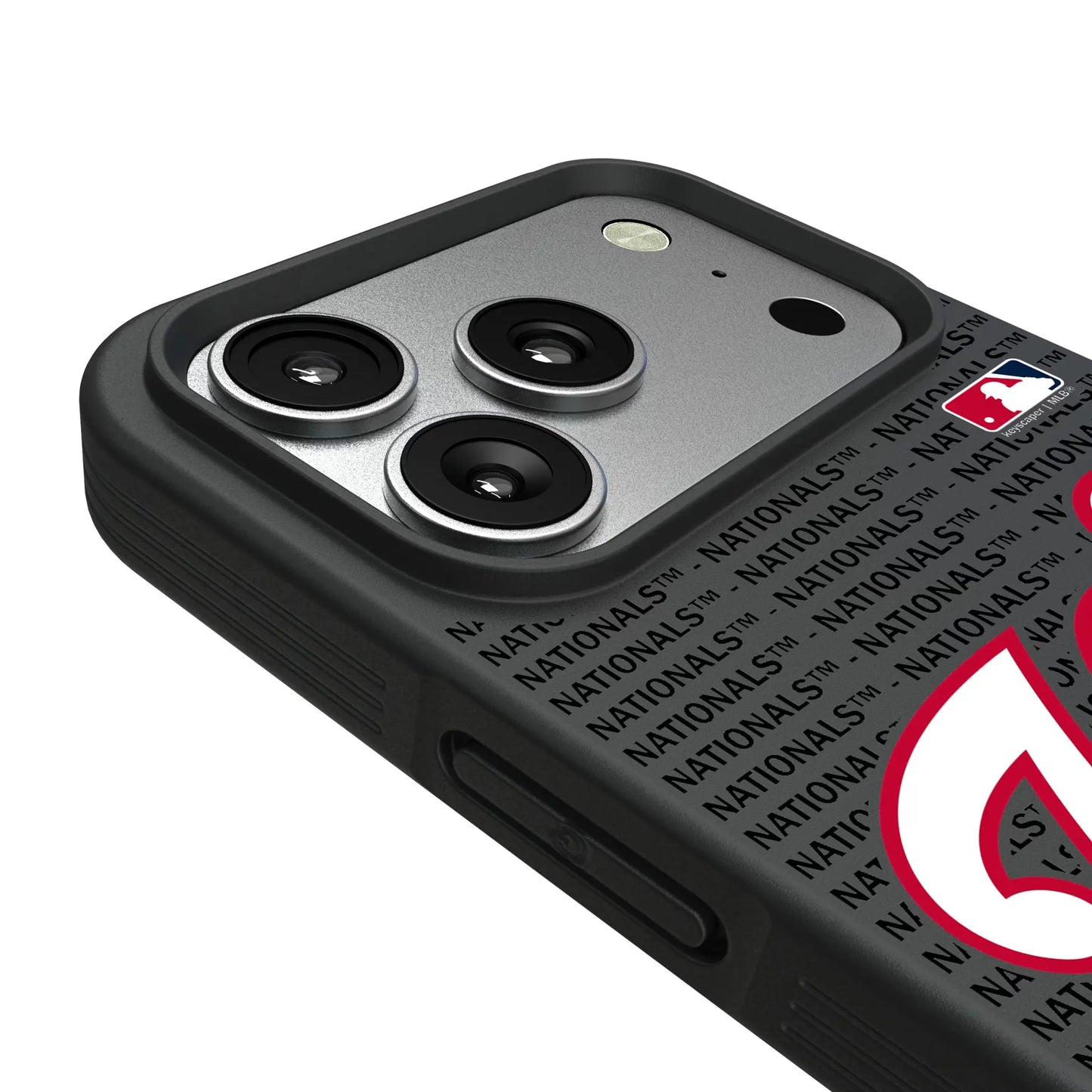 Washington Nationals Text Backdrop Bump Phone Case for Apple iPhone