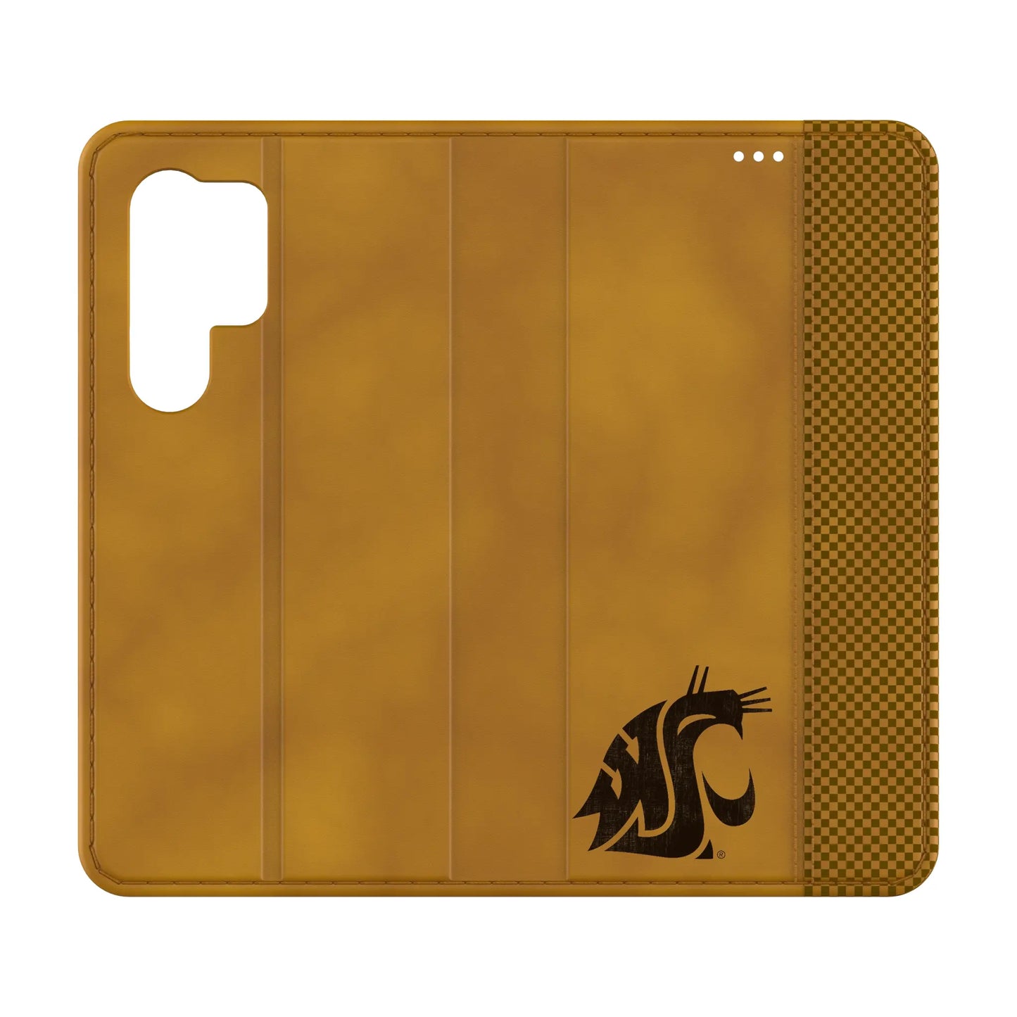 Washington State University Cougars Burn Folio Phone Case for Samsung Galaxy