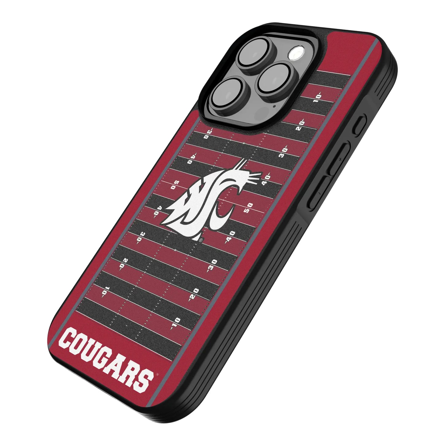 Washington State University Cougars Field Bump Phone Case for Apple iPhone
