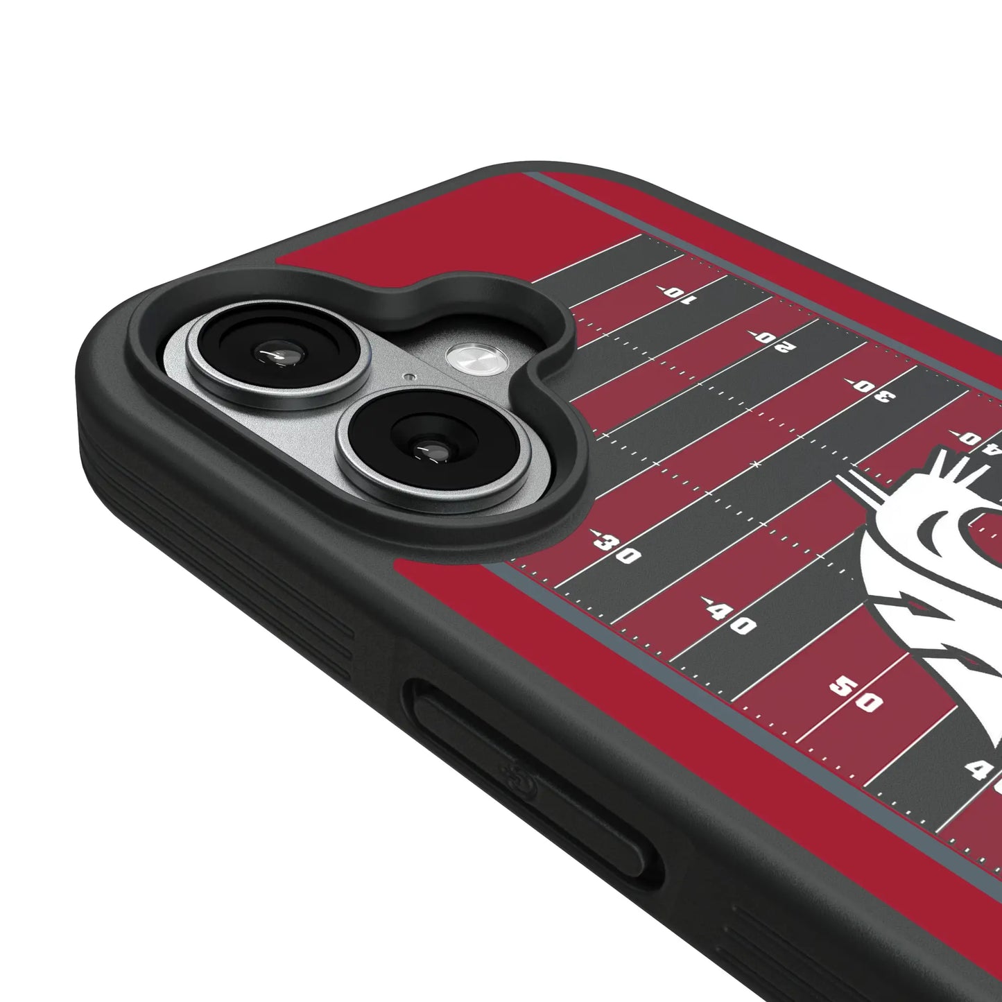 Washington State University Cougars Field Bump Phone Case for Apple iPhone