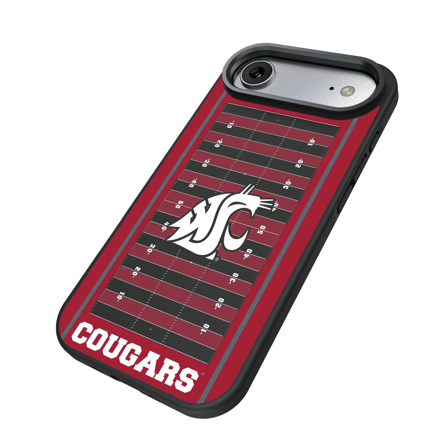 Washington State University Cougars Field Bump Phone Case for Apple iPhone