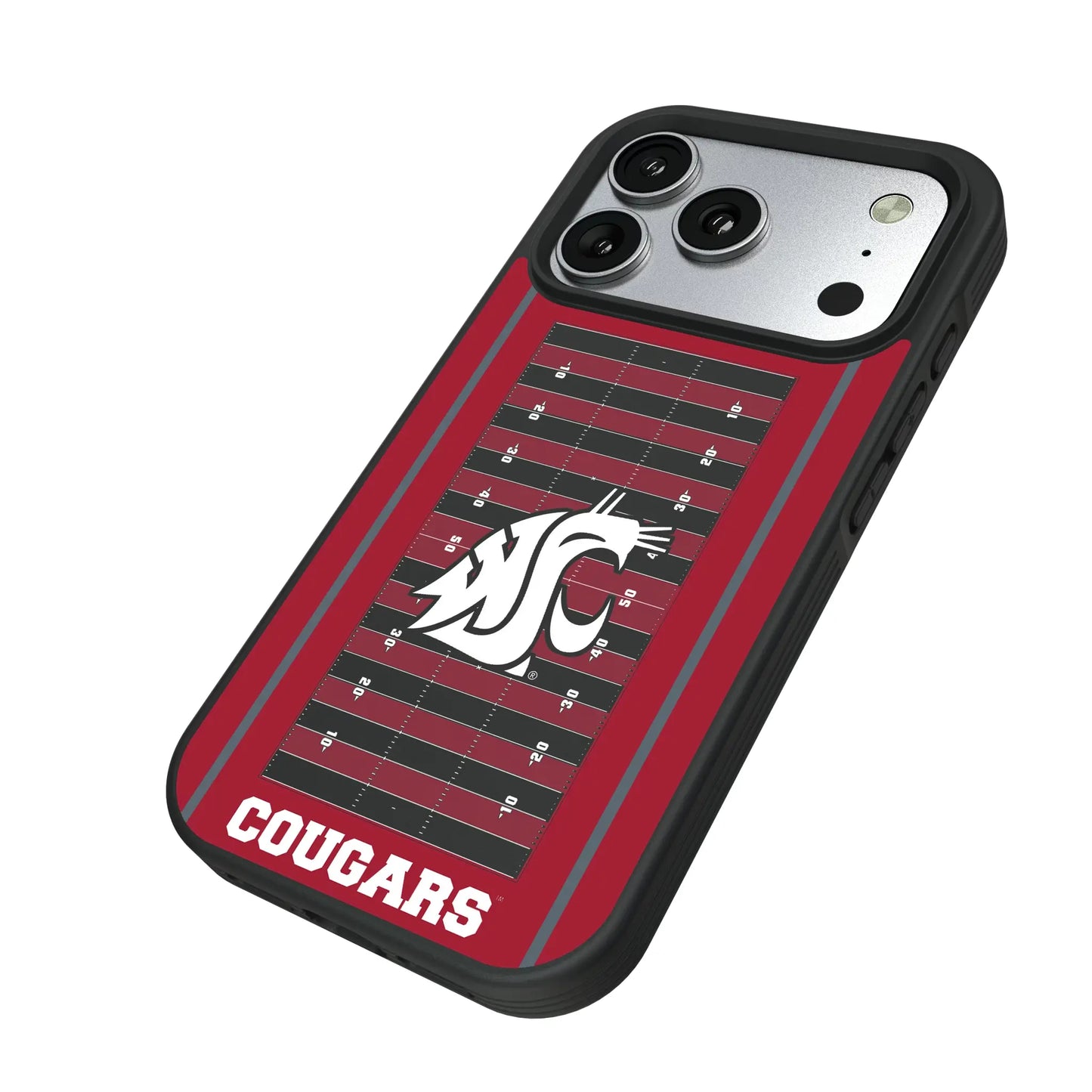 Washington State University Cougars Field Bump Phone Case for Apple iPhone