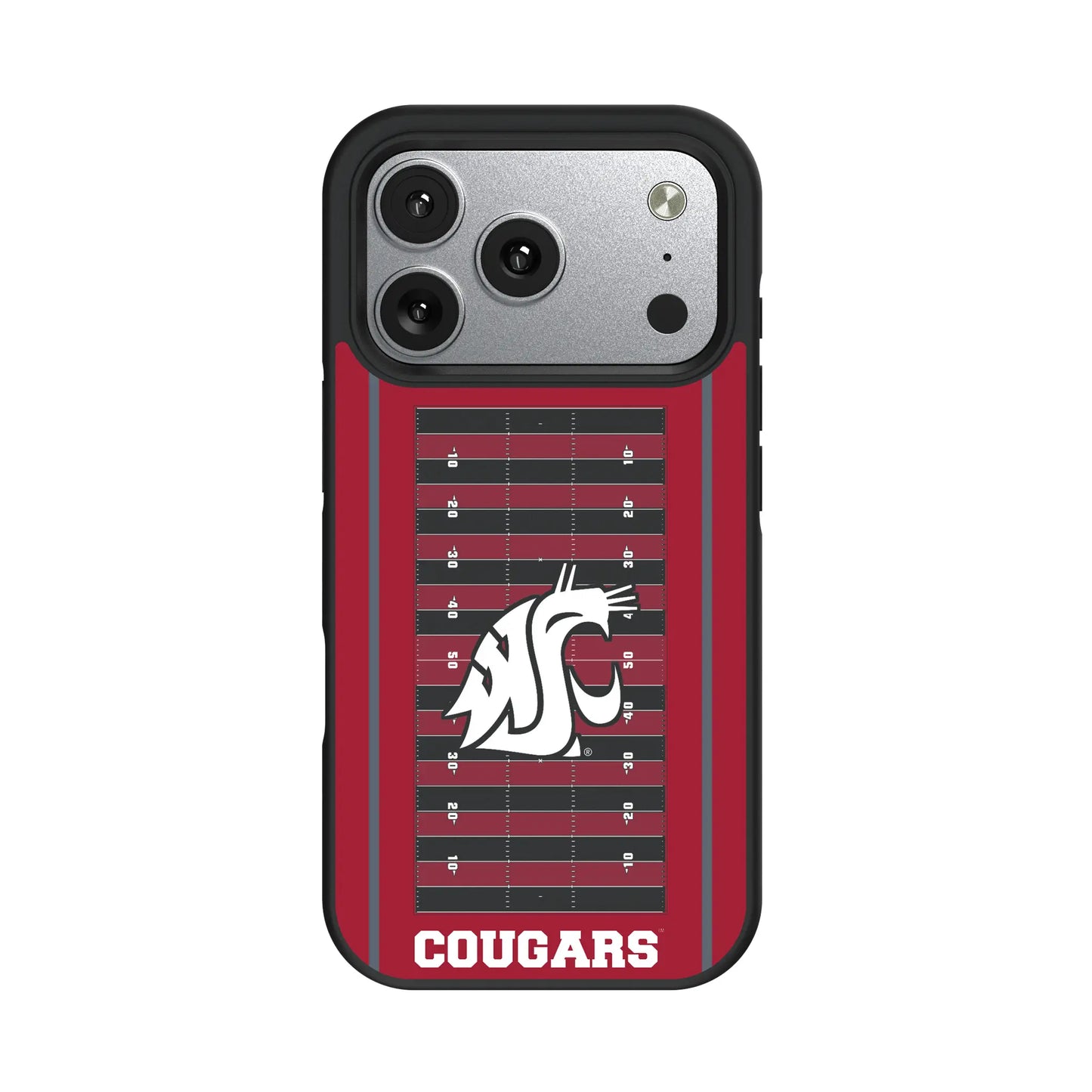 Washington State University Cougars Field Bump Phone Case for Apple iPhone