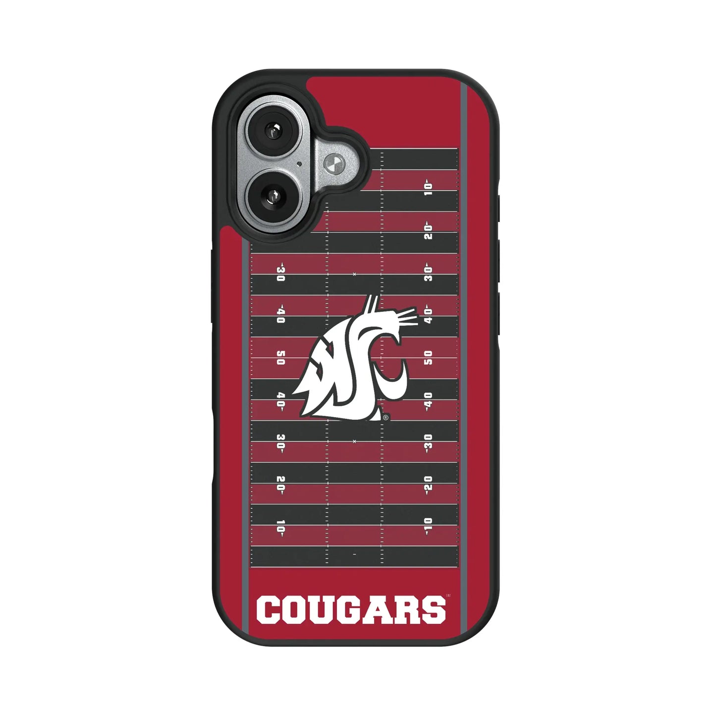Washington State University Cougars Field Bump Phone Case for Apple iPhone