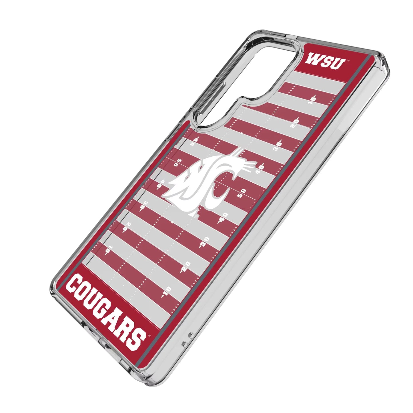 Washington State University Cougars Field Clear Phone Case for Samsung Galaxy