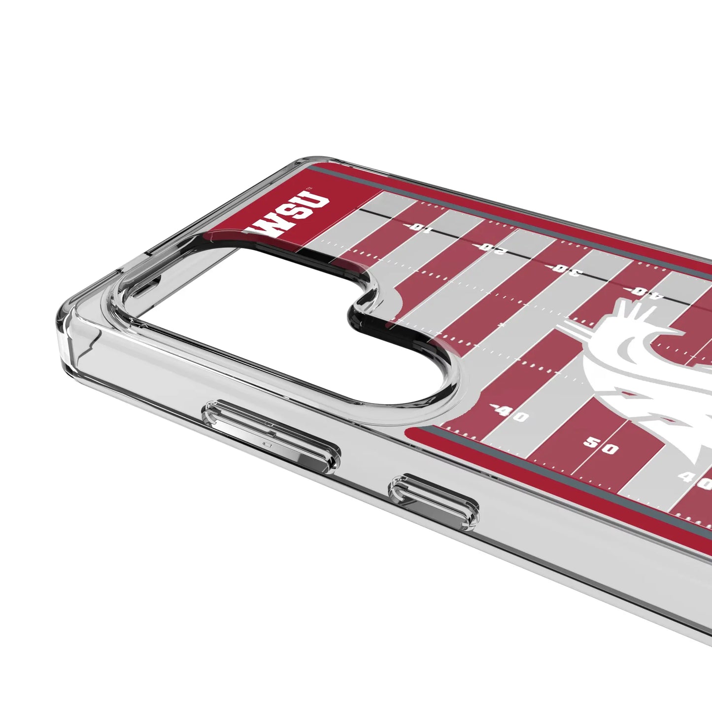 Washington State University Cougars Field Clear Phone Case for Samsung Galaxy