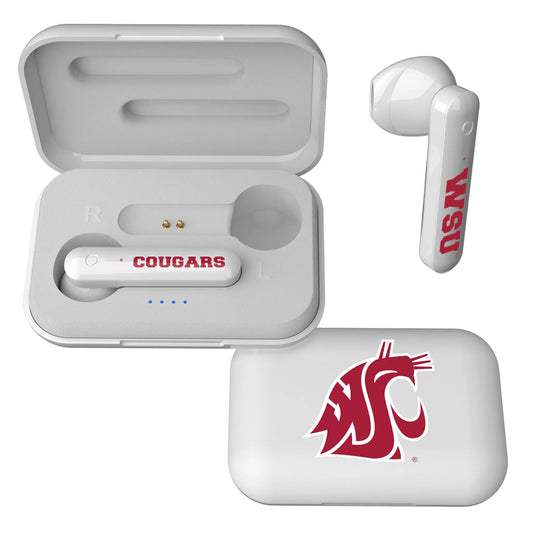 Washington State University Cougars Insignia Wireless TWS Earbuds