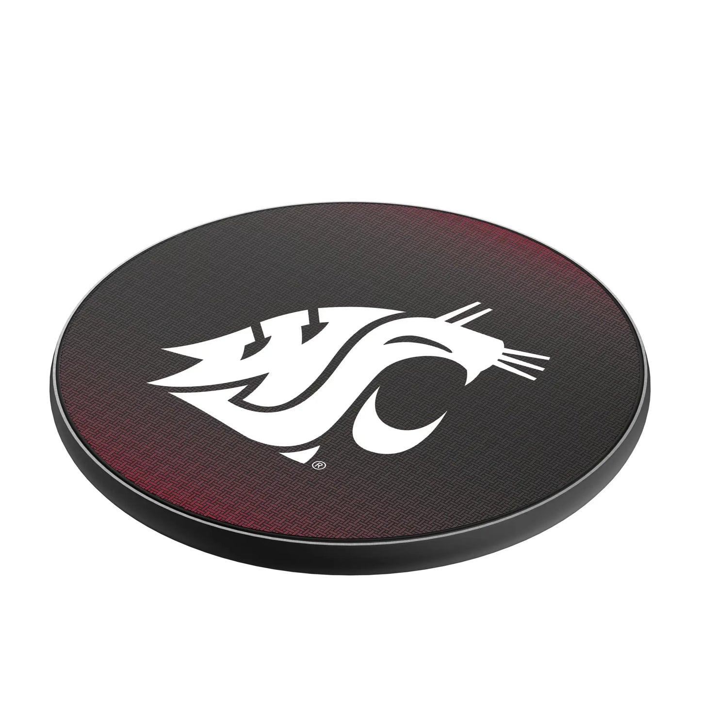 Washington State University Cougars Linen 15-Watt Wireless Charger