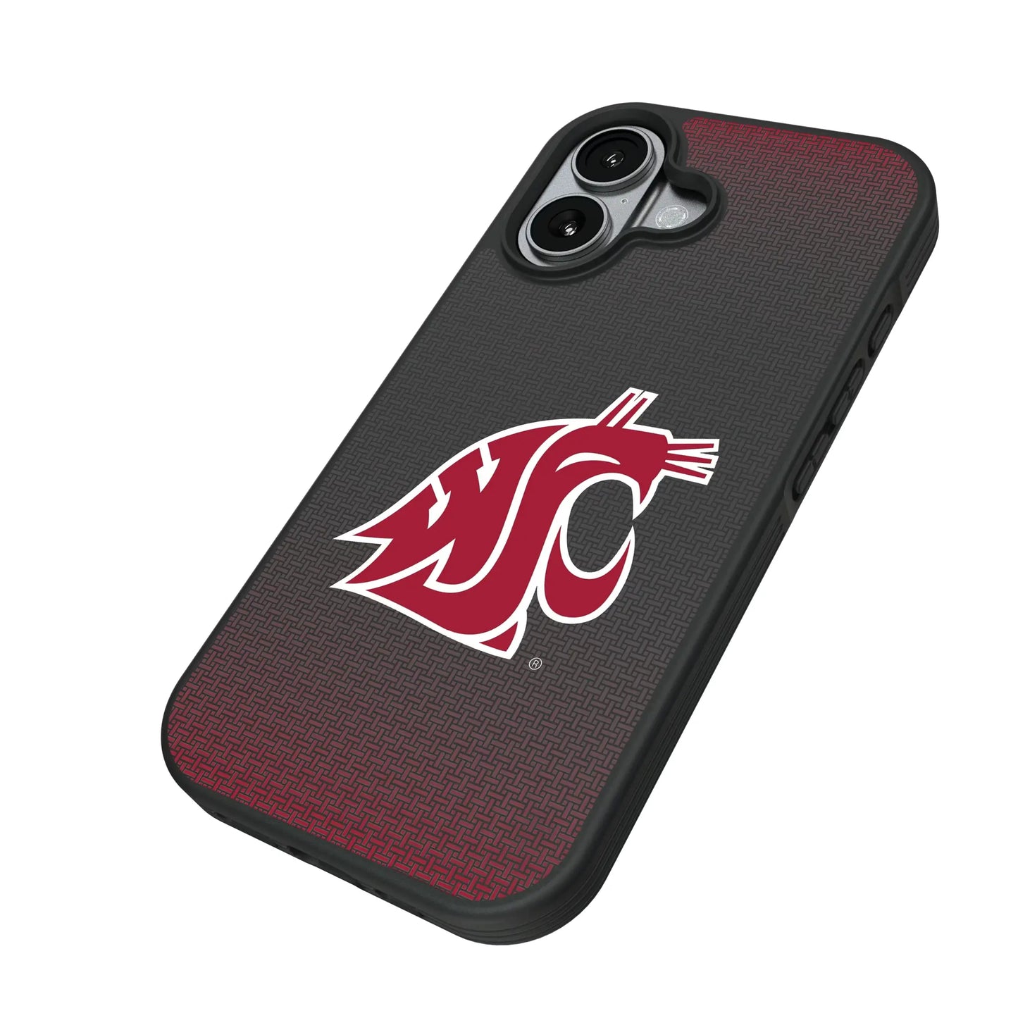 Washington State University Cougars Linen Bump Phone Case for Apple iPhone