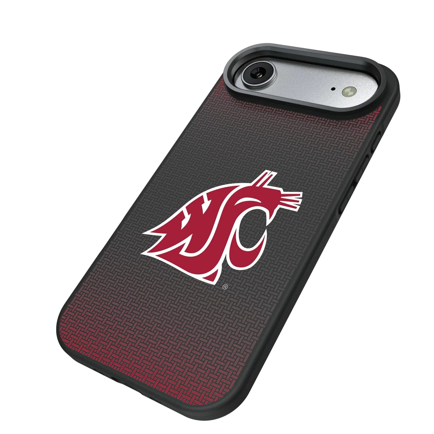 Washington State University Cougars Linen Bump Phone Case for Apple iPhone