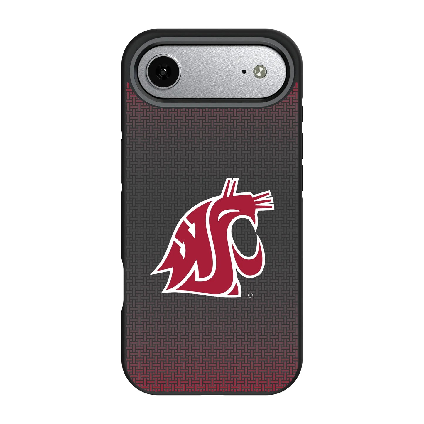 Washington State University Cougars Linen Bump Phone Case for Apple iPhone