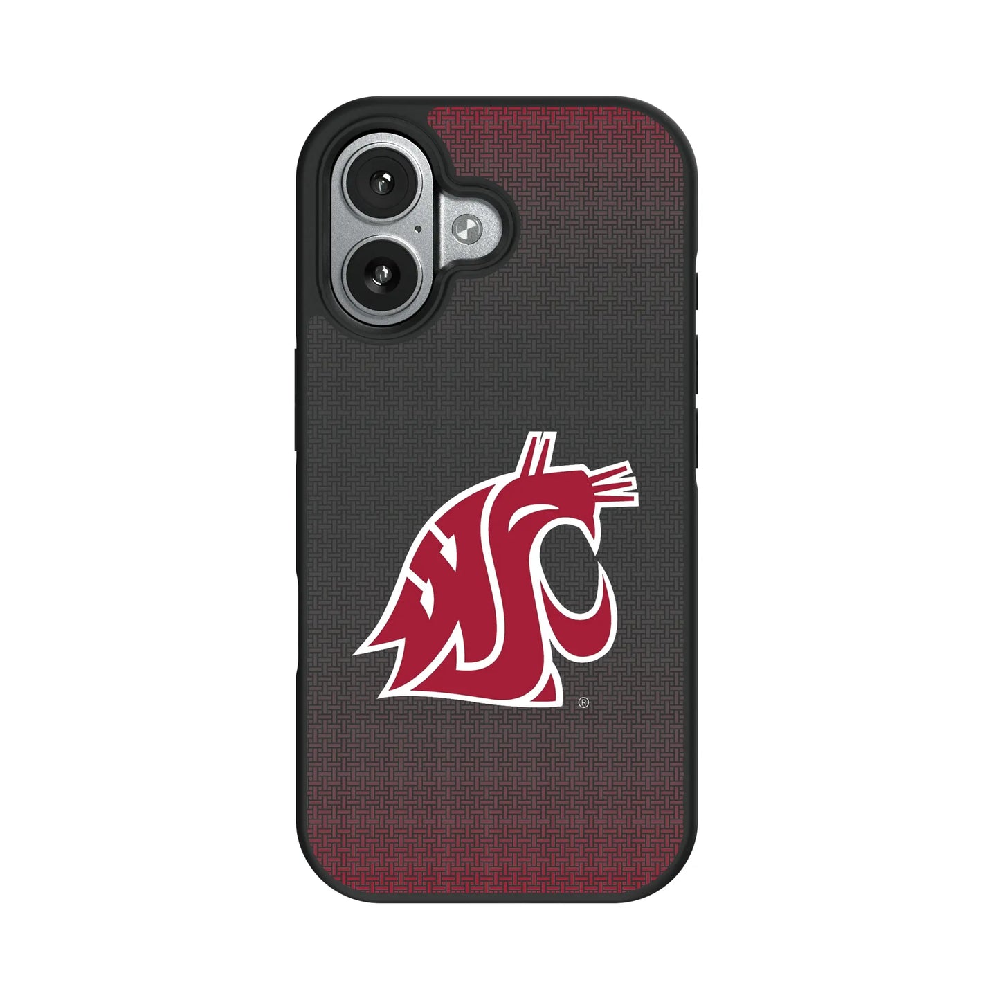 Washington State University Cougars Linen Bump Phone Case for Apple iPhone