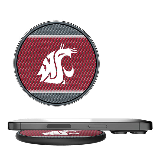 Washington State University Cougars Mesh 15-Watt Wireless Charger