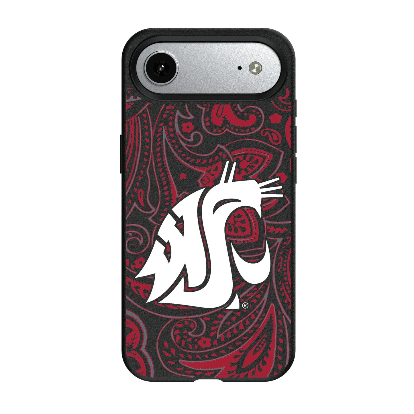 Washington State University Cougars Paisley MagSafe Compatible Phone Case for Apple iPhone
