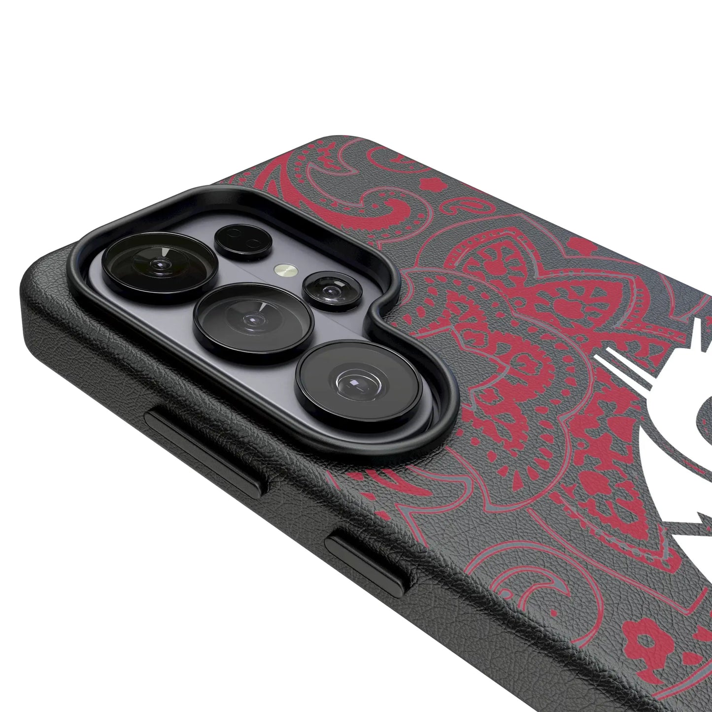 Washington State University Cougars Paisley MagSafe Compatible Phone Case for Samsung Galaxy