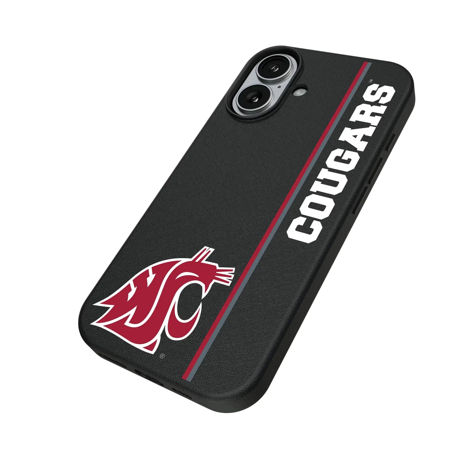 Washington State University Cougars Sidebar MagSafe Compatible Phone Case for Apple iPhone