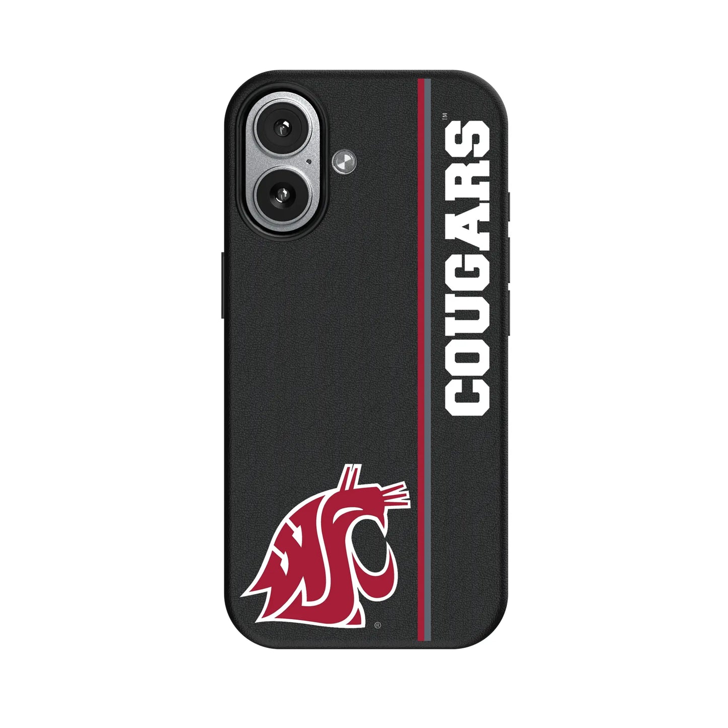 Washington State University Cougars Sidebar MagSafe Compatible Phone Case for Apple iPhone
