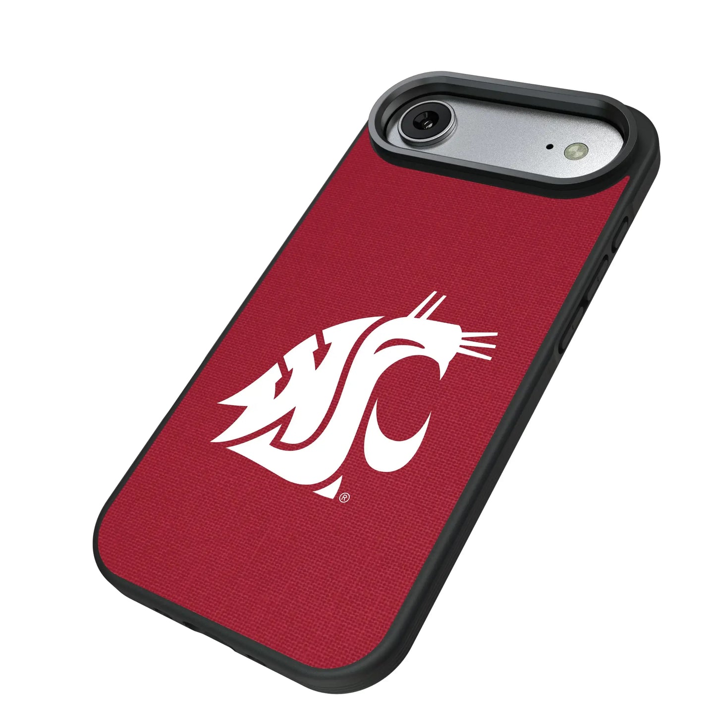Washington State University Cougars Solid Bump Phone Case for Apple iPhone