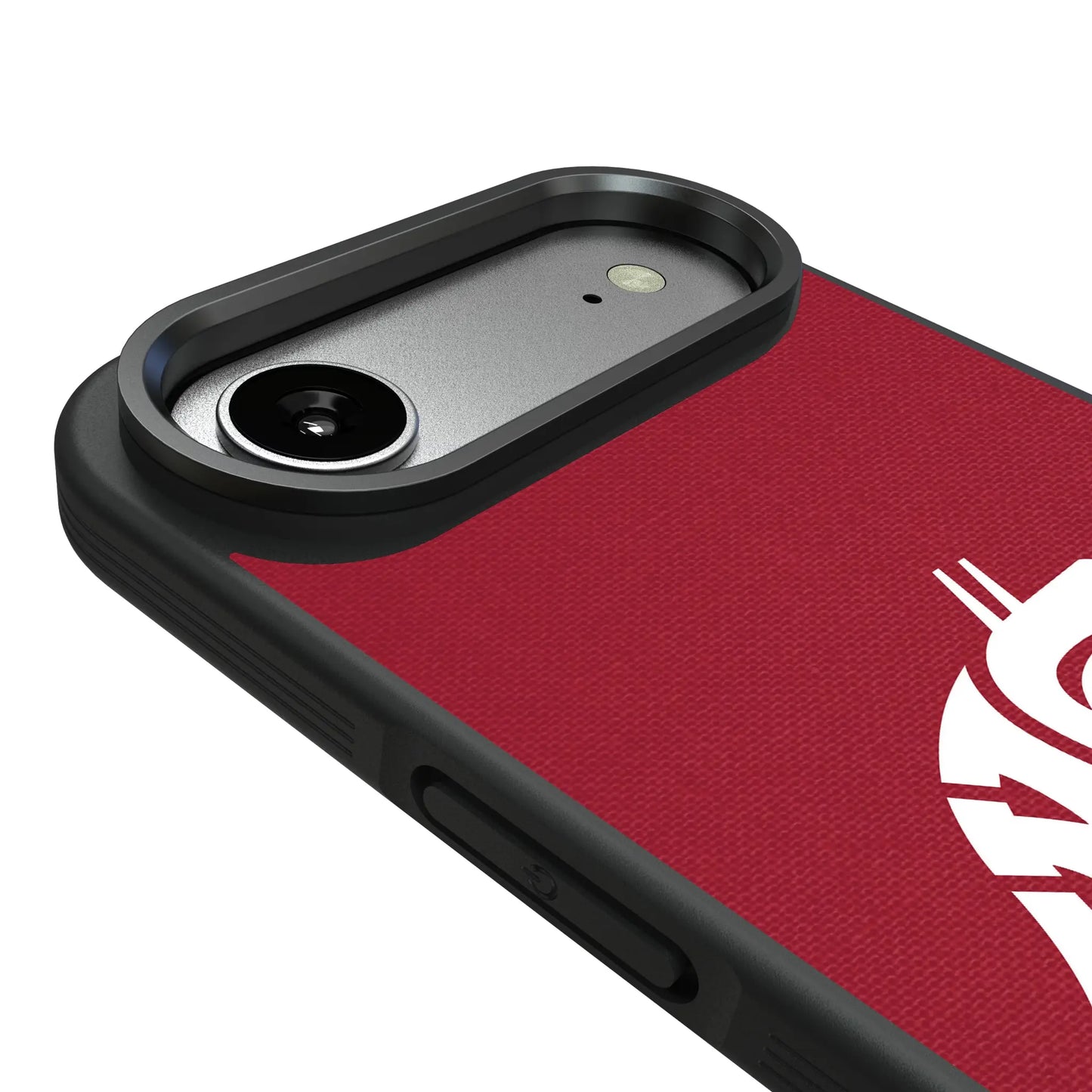 Washington State University Cougars Solid Bump Phone Case for Apple iPhone