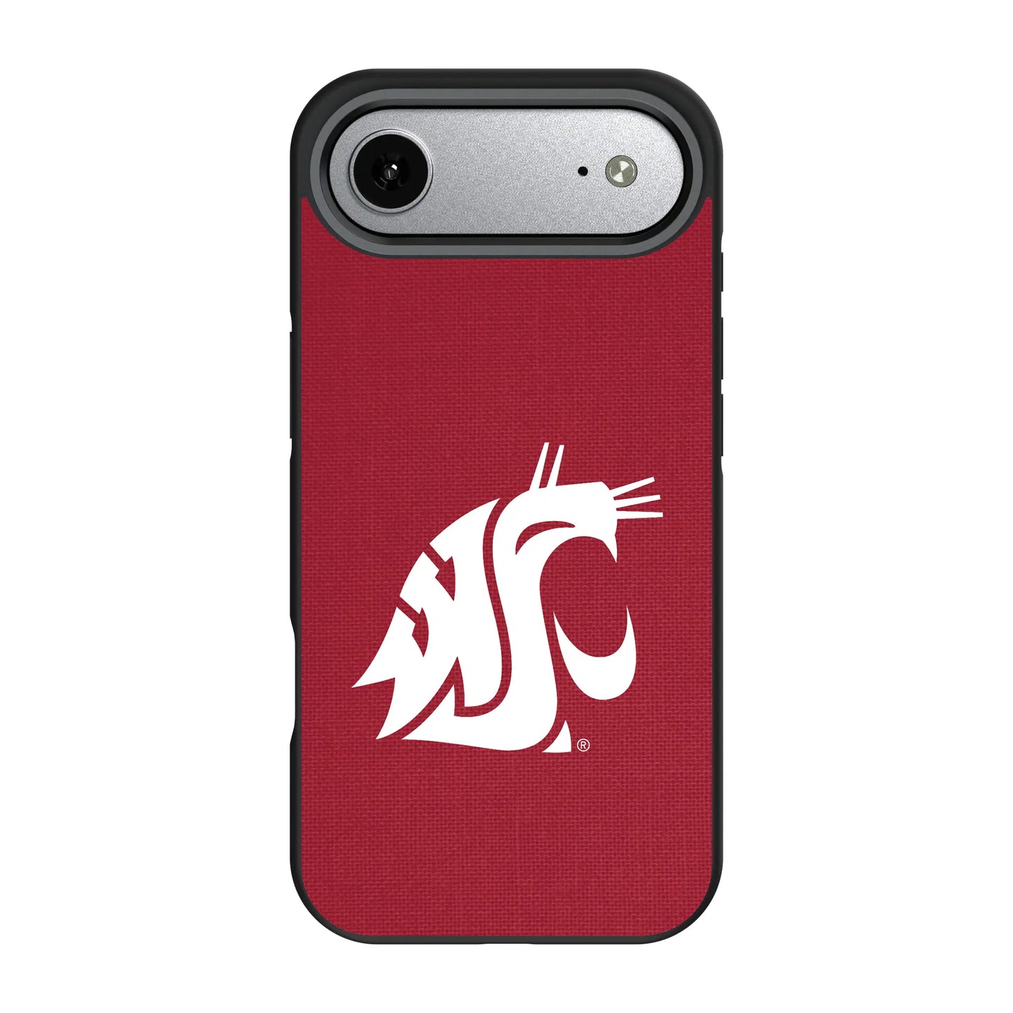 Washington State University Cougars Solid Bump Phone Case for Apple iPhone