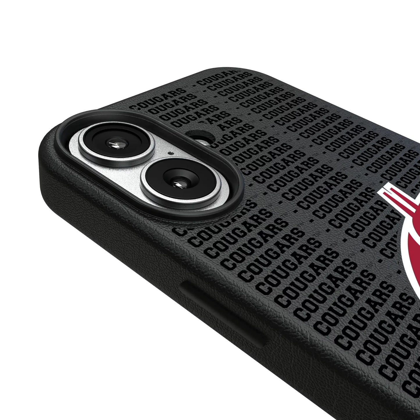 Washington State University Cougars Text Backdrop MagSafe Compatible Phone Case for Apple iPhone