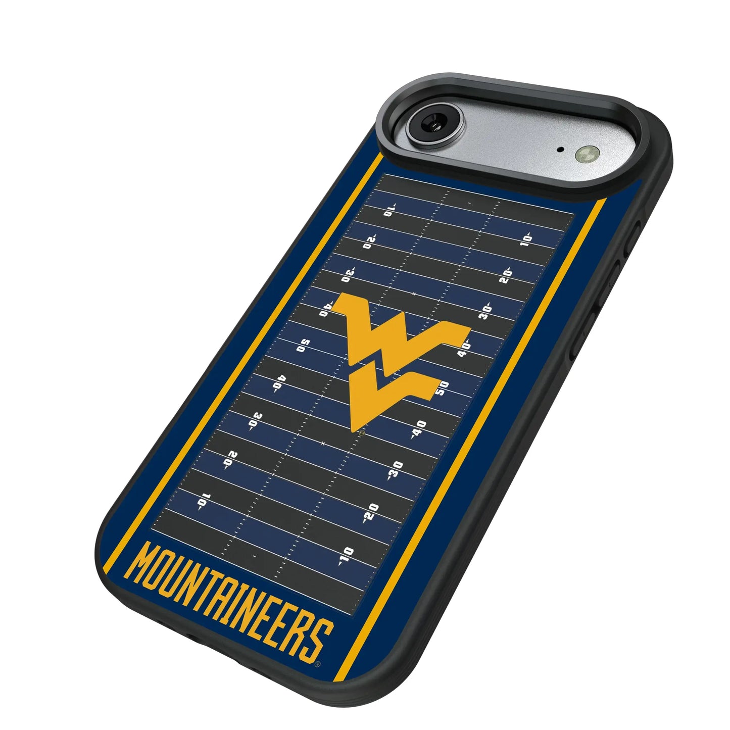 West Virginia University Mountaineers Field Bump Phone Case for Apple iPhone