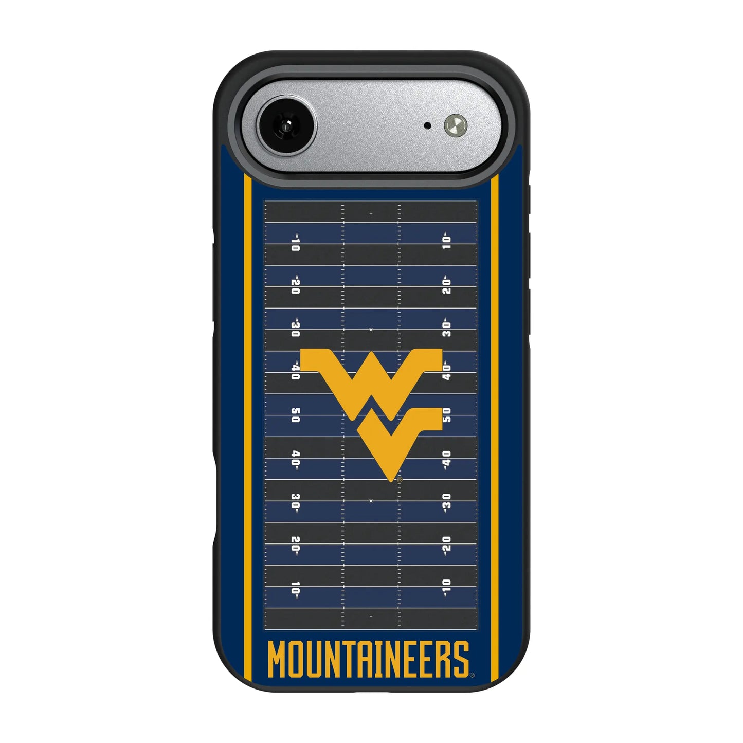 West Virginia University Mountaineers Field Bump Phone Case for Apple iPhone
