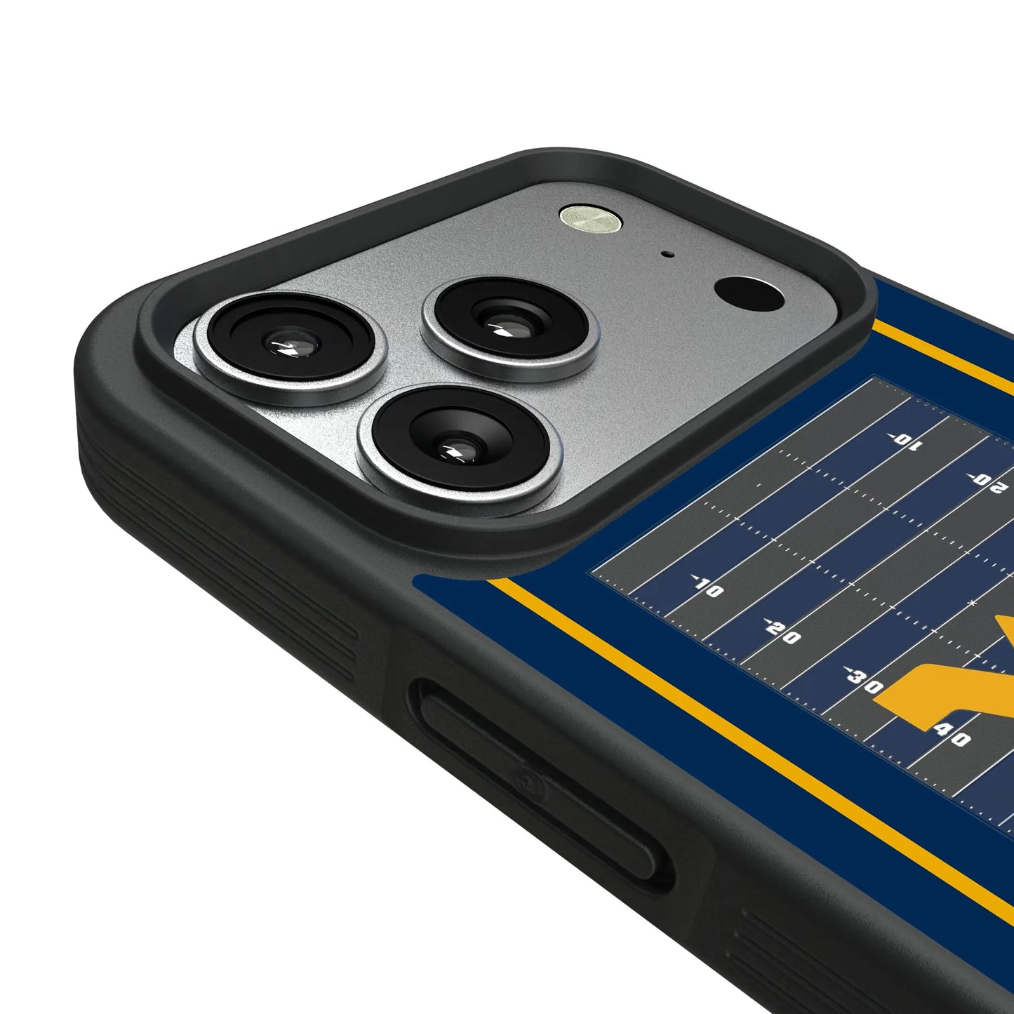 West Virginia University Mountaineers Field Bump Phone Case for Apple iPhone