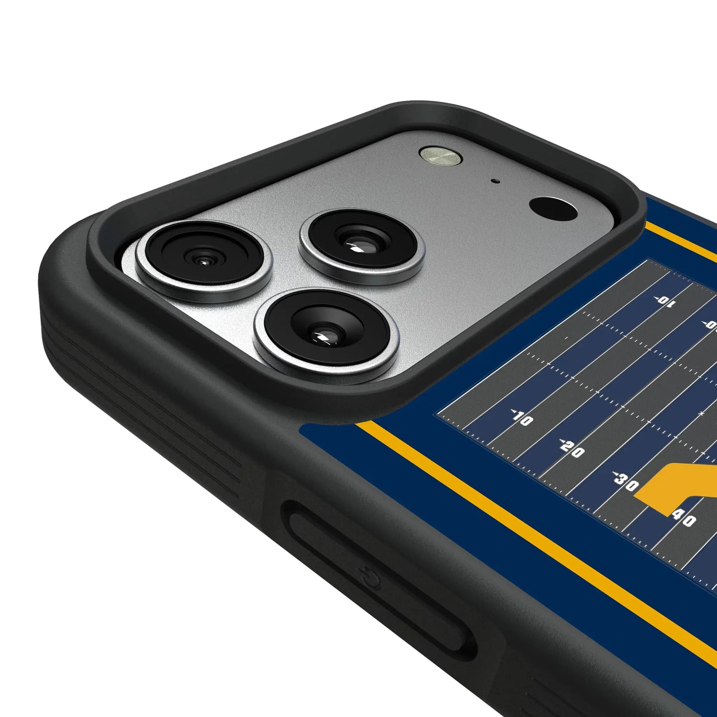 West Virginia University Mountaineers Field Bump Phone Case for Apple iPhone