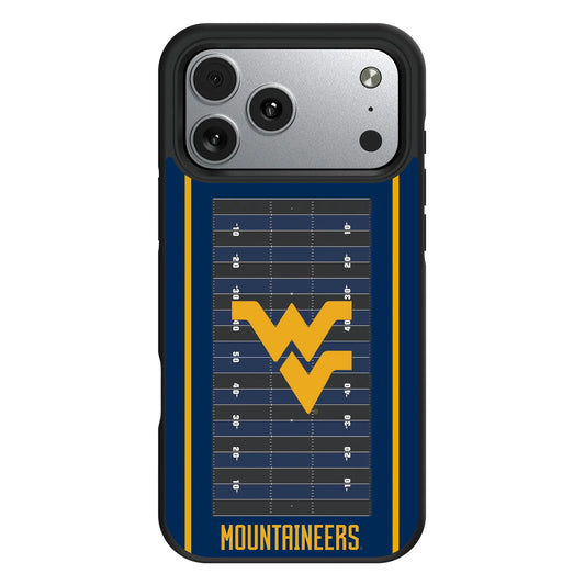 West Virginia University Mountaineers Field Bump Phone Case for Apple iPhone