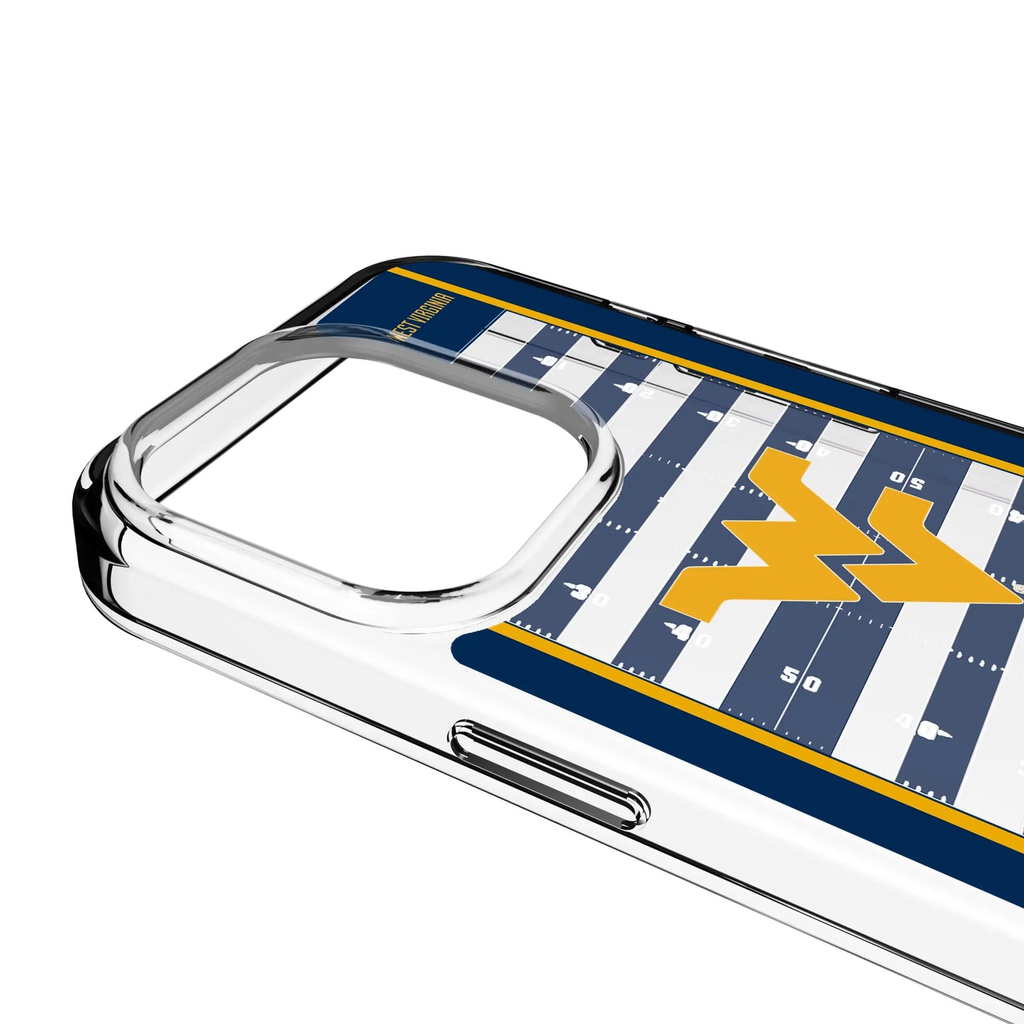 West Virginia University Mountaineers Field Clear Phone Case for Apple iPhone