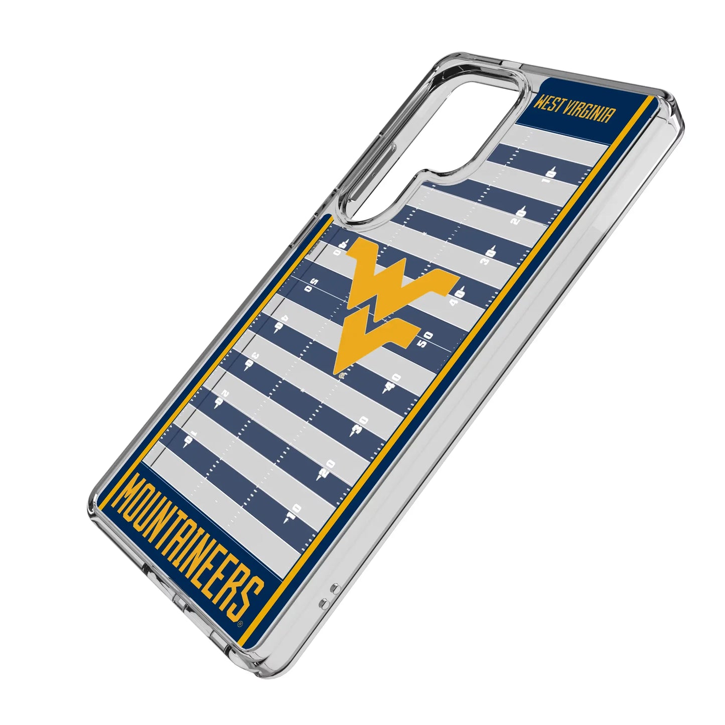 West Virginia University Mountaineers Field Clear Phone Case for Samsung Galaxy