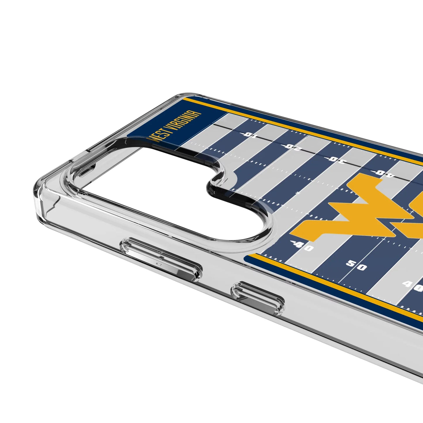 West Virginia University Mountaineers Field Clear Phone Case for Samsung Galaxy