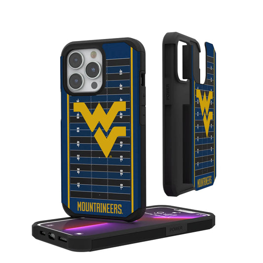 West Virginia University Mountaineers Field Rugged Phone Case for Apple iPhone
