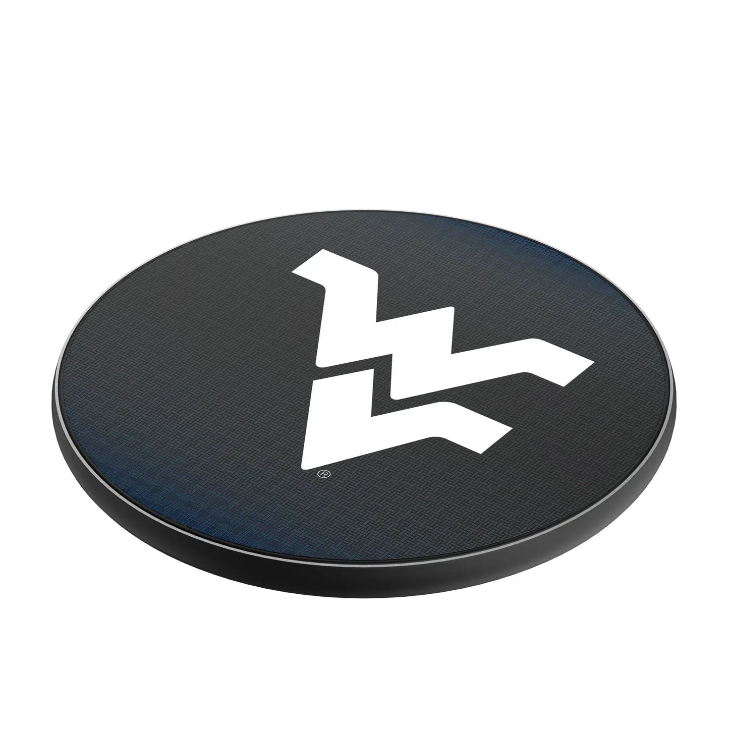 West Virginia University Mountaineers Linen 15-Watt Wireless Charger
