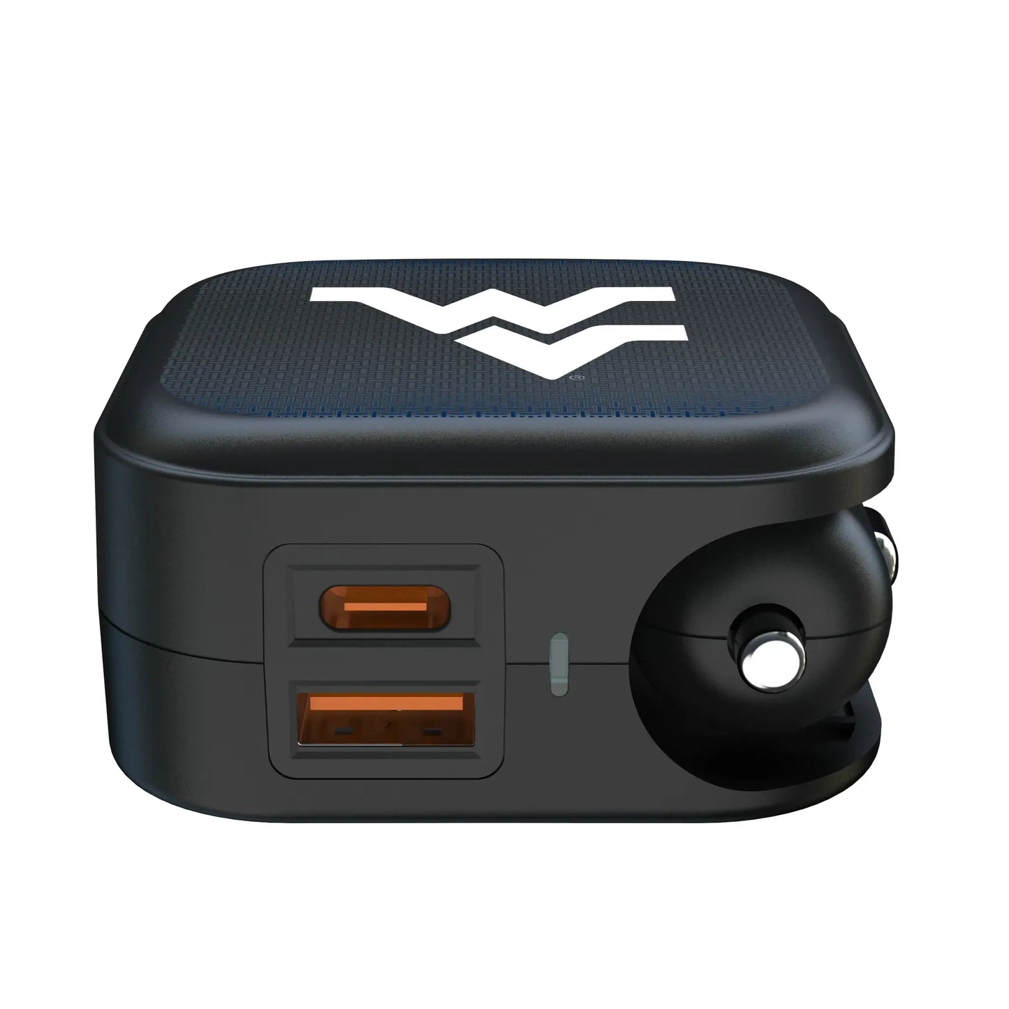 West Virginia University Mountaineers Linen 2 in 1 USB A/C Charger
