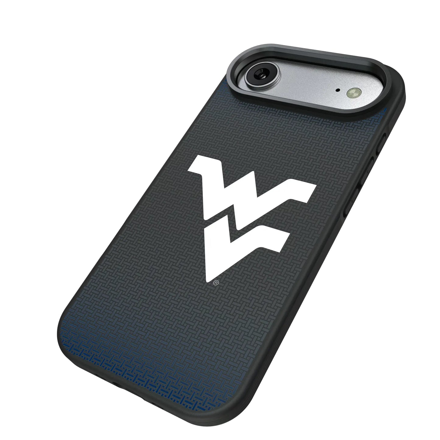 West Virginia University Mountaineers Linen Bump Phone Case for Apple iPhone