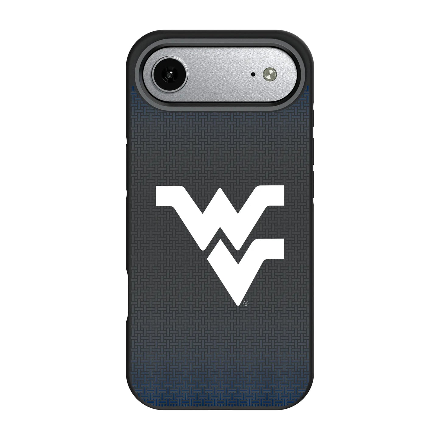 West Virginia University Mountaineers Linen Bump Phone Case for Apple iPhone