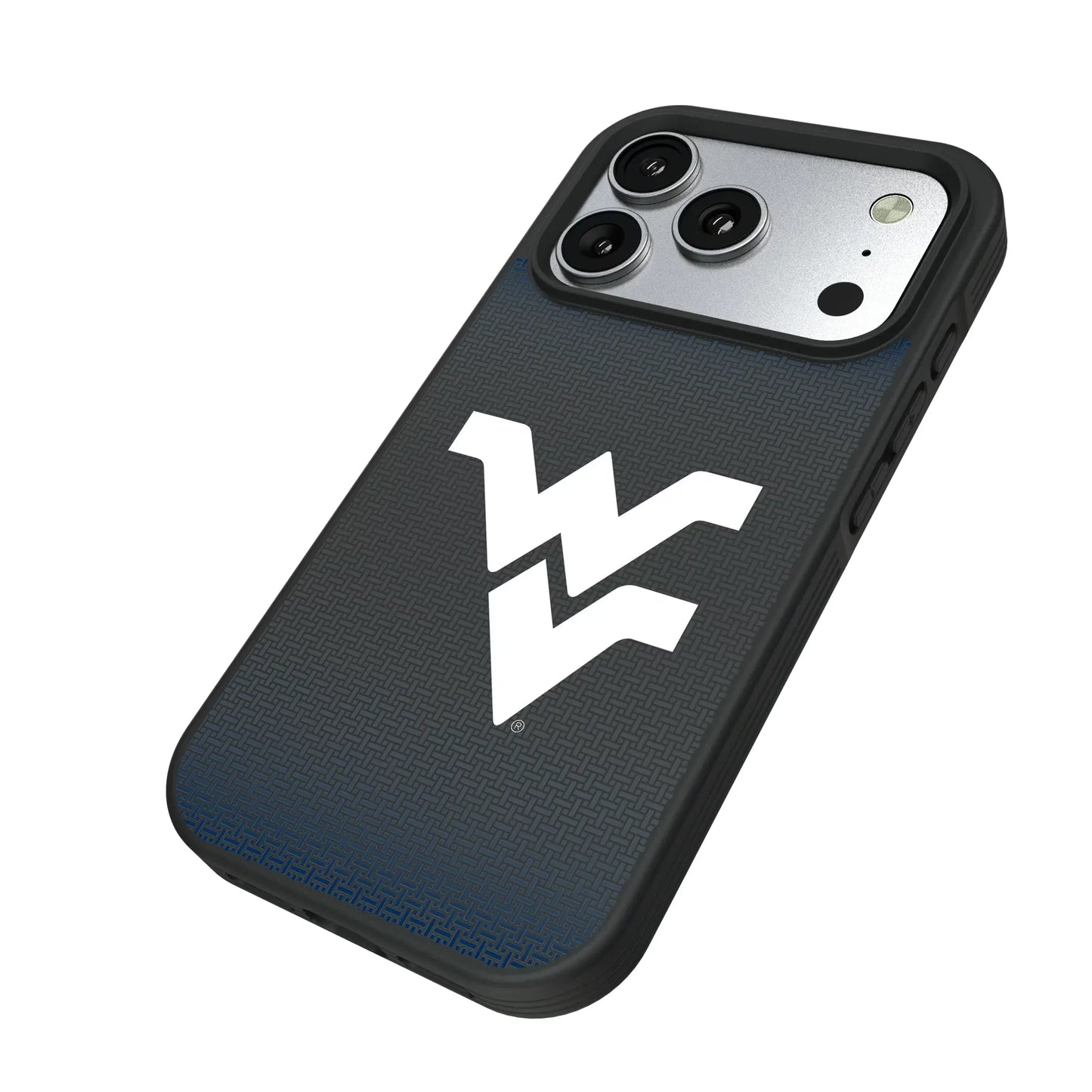 West Virginia University Mountaineers Linen Bump Phone Case for Apple iPhone
