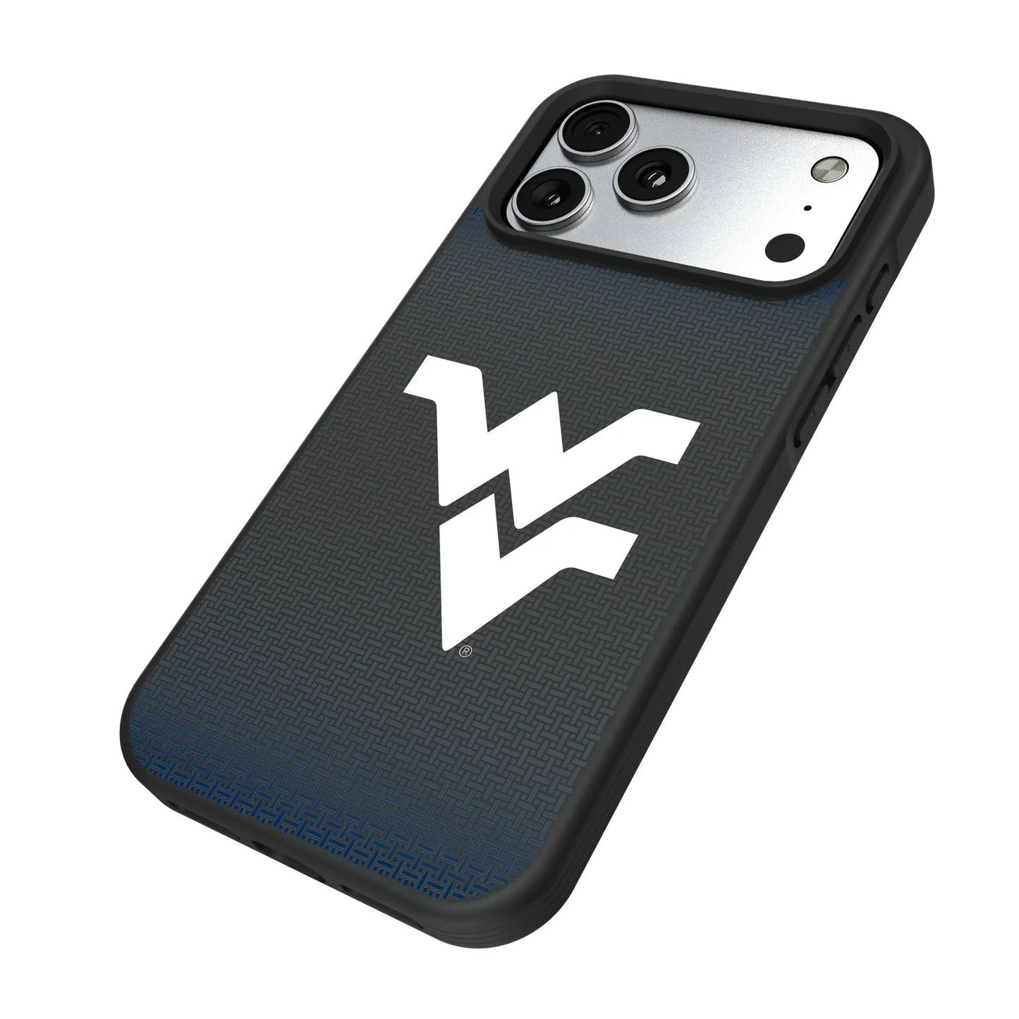 West Virginia University Mountaineers Linen Bump Phone Case for Apple iPhone