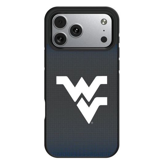 West Virginia University Mountaineers Linen Bump Phone Case for Apple iPhone