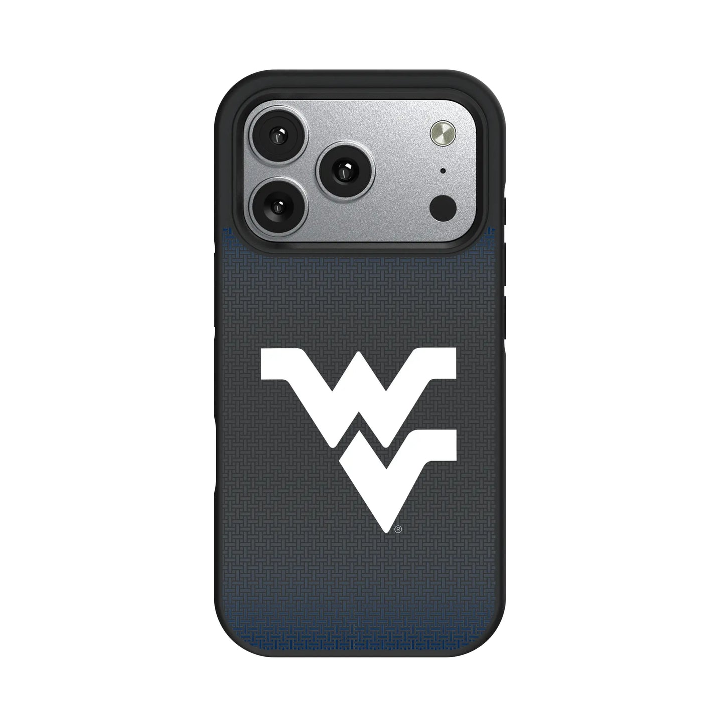 West Virginia University Mountaineers Linen Bump Phone Case for Apple iPhone