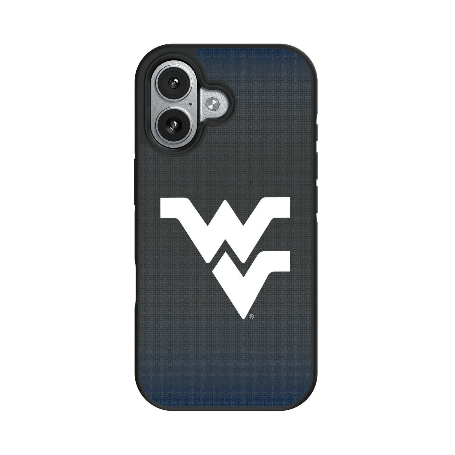West Virginia University Mountaineers Linen Bump Phone Case for Apple iPhone