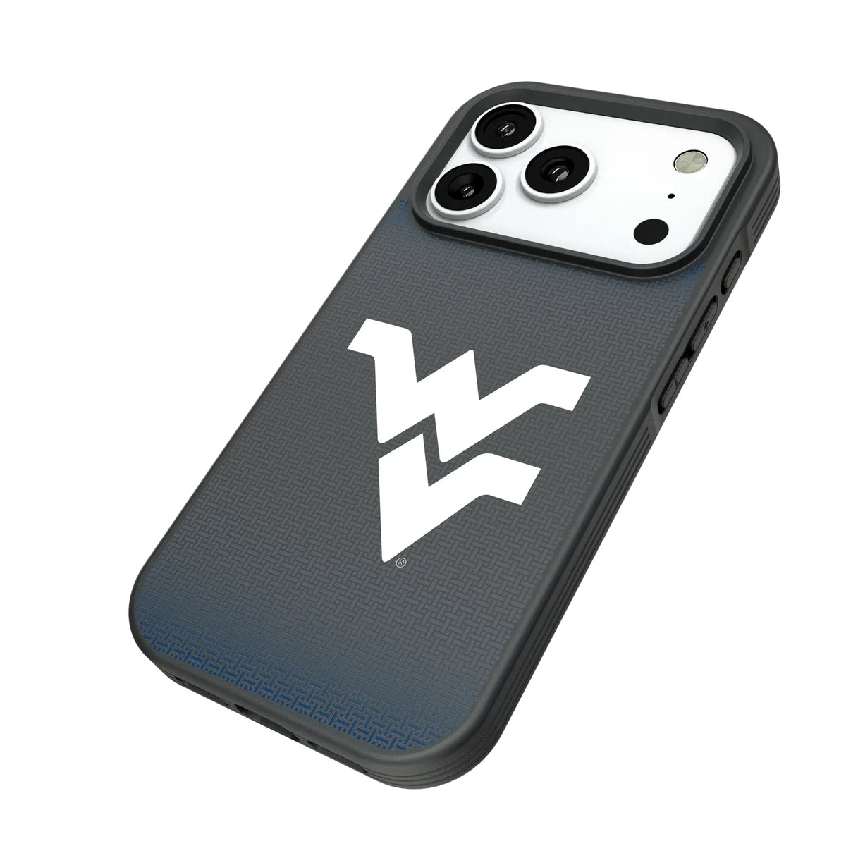 West Virginia University Mountaineers Linen Bump Phone Case for Apple iPhone