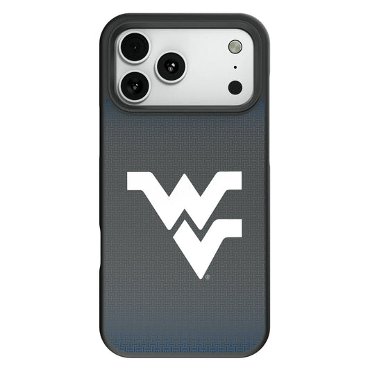 West Virginia University Mountaineers Linen Bump Phone Case for Apple iPhone