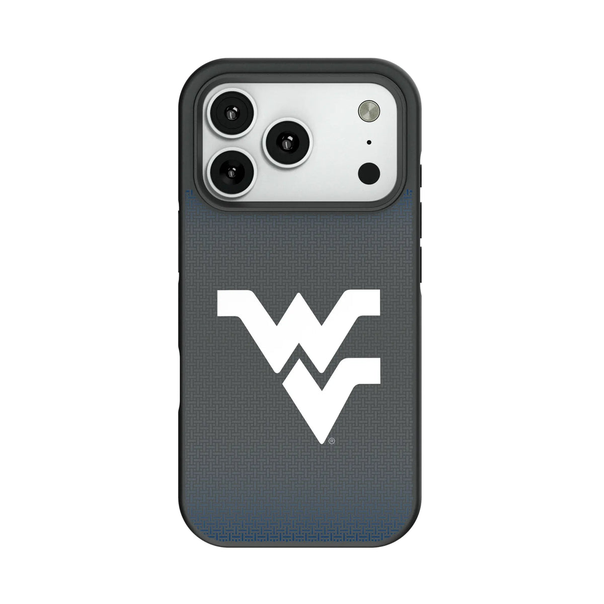 West Virginia University Mountaineers Linen Bump Phone Case for Apple iPhone